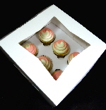 6 cupcake box with window
