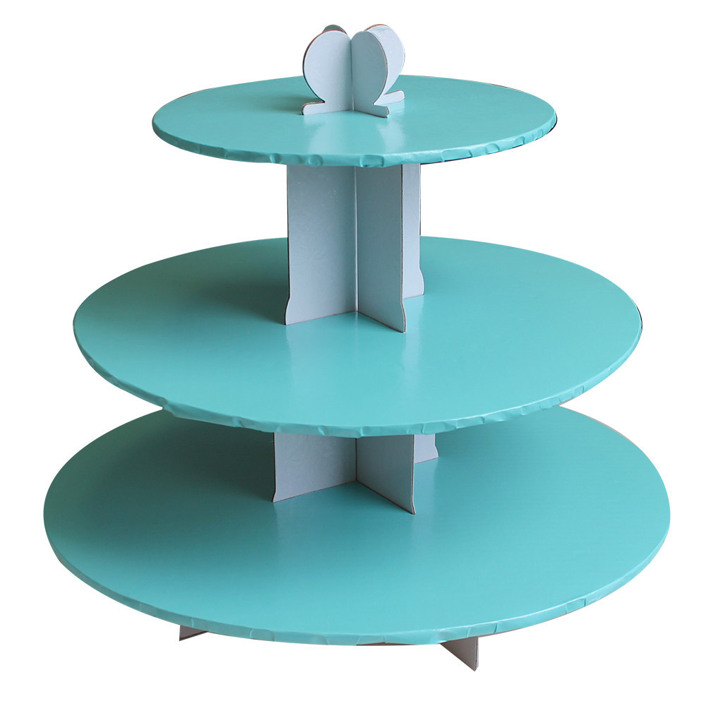 blue cupcake stand 3